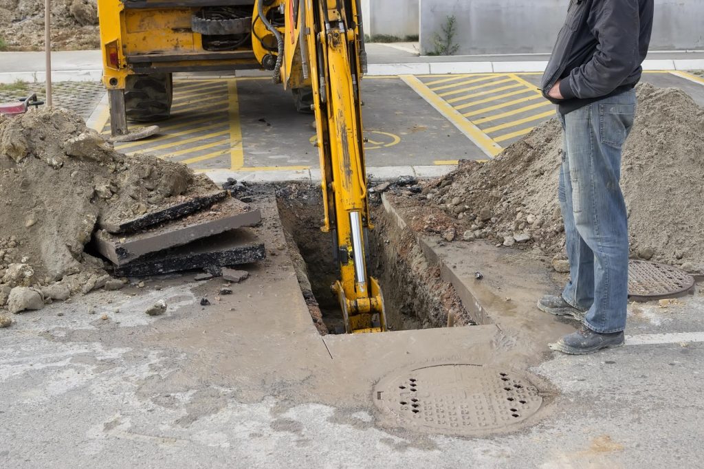 The best course of action is usually to call for sewer line repair services