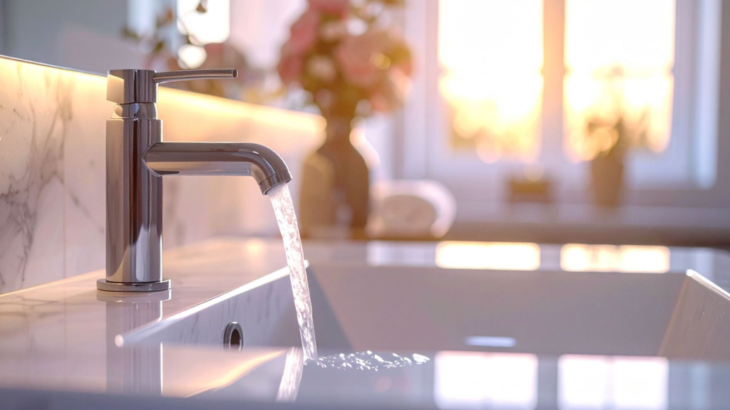 Septic Sewer Maintenance Faucet Running