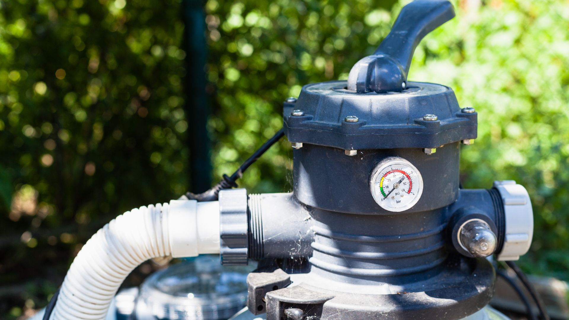 pool pump replacement gauge