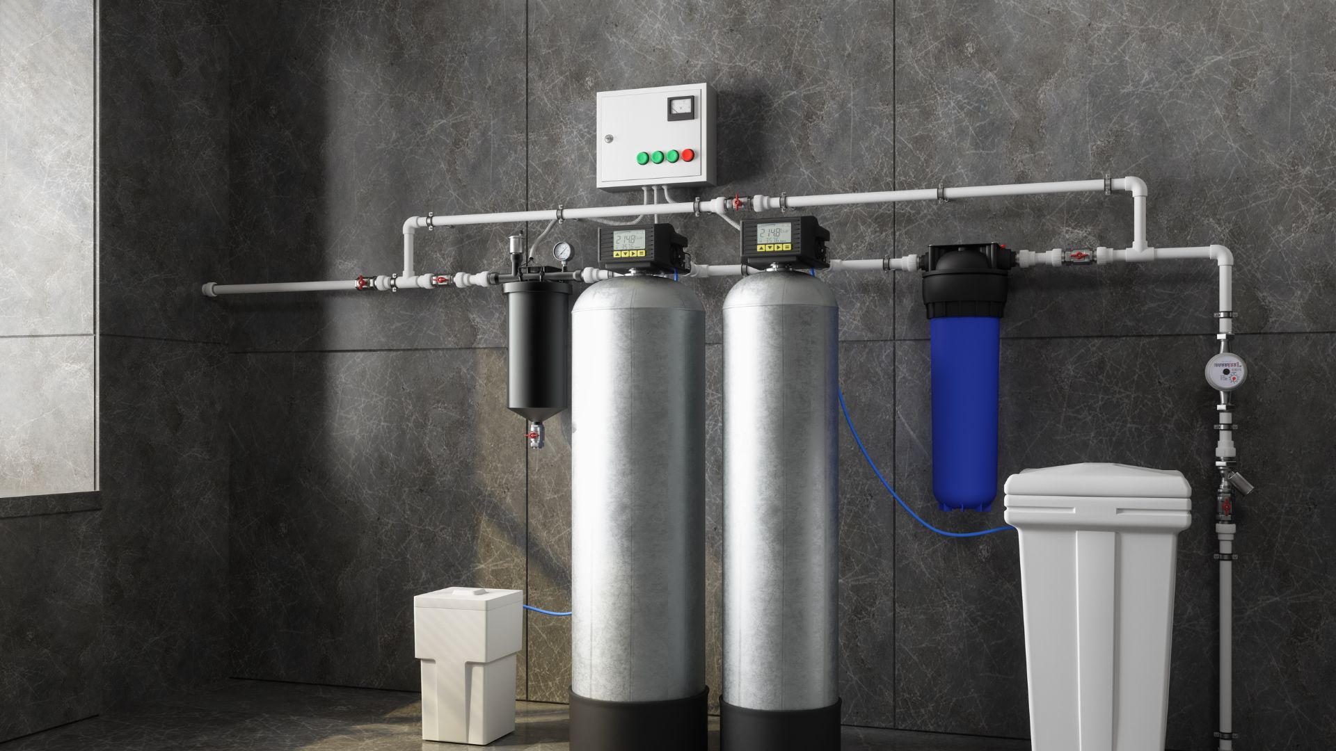 city water filtration systems NC whole house